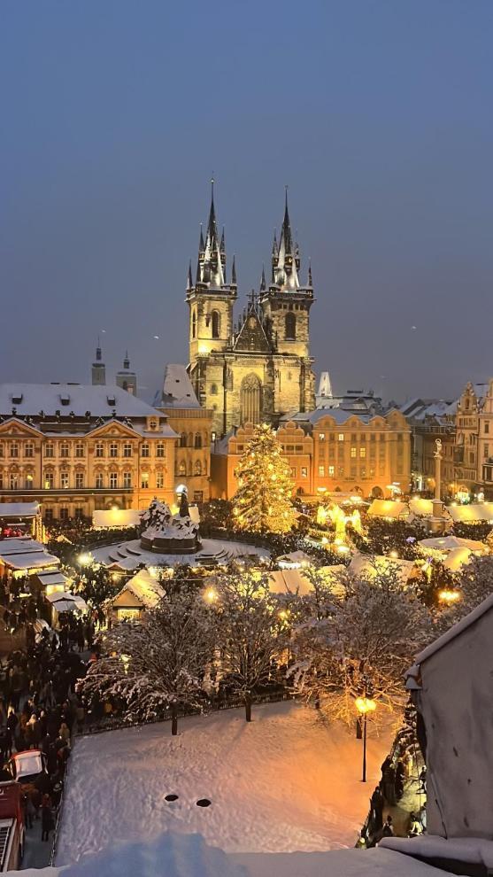 Ferienwohnung U Zeleneho Jalovce Prag Exterior foto